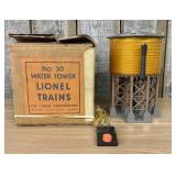 Lionel Postwar No. 30 Operating Water Tower with O