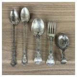 A Group of Gorham Strasbourg Sterling Silver Flatw