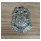 Illinois Air National Guard Security Guard Shield