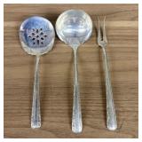 Three Towle Sterling Silver Serving Pieces in the