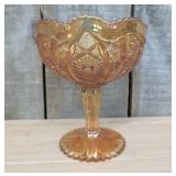 Imperial Marigold Carnival Glass Star and File Pat