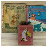 Three Volumes of Antique and Vintage Illustrated C