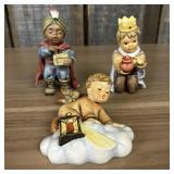 A Trio of Goebel M.I. Hummel Porcelain Figurines I