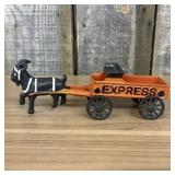 Vintage Goat-Drawn Express Wagon