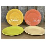 A Set of Homer Laughlin Fiesta Dinner Plates