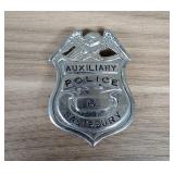 Obsolete Salisbury Maryland Auxiliary Police Badge