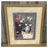 Barbara Shipman Still Life with Calla Lilies Frame