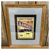 Lionel Trains Pennsylvania S-2 Turbine Framed Adve