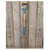 Belknap Blue Grass Vintage Forged Steel Four-Tine
