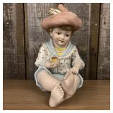 Andrea by Sadek Bisque Porcelain Piano Baby Boy Fi