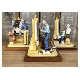 A Trio of Norman Rockwell Museum Limited Edition B
