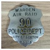 WWII City of Boston Police Department Air Raid War