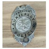 C.H. Hanson Antioch Auxiliary Police Badge Number