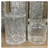 Two Cut Crystal Vessels Including a Waterford Lism