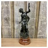 Fabrication Francaise Paris Neoclassical Spelter S