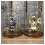 A Pair of Musical Faberge Style Wedding Carriage E
