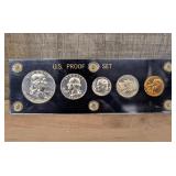 A 1963 US Proof Set in Black Plastic Holder