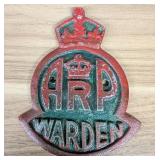 World War II British Air Raid Precautions ARP Ward