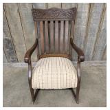 American Victorian Quartersawn Oak North Wind Face