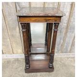 19th Century Empire Style Mahogany Pier Table with