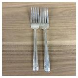 A Pair of Towle Candlelight Pattern Sterling Silve