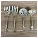 A Set of Four Wallace Grand Baroque Sterling Silve