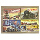 A Collection of Four Vintage Lionel Train Consumer