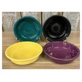 A Set of Homer Laughlin Fiesta Glazed Earthenware