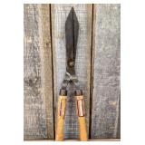 Belknap Inc Forged Steel 9.5 Inch Hedge Shears wit