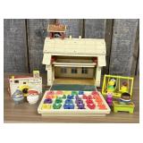 A Collection of Fisher-Price Play Family School an