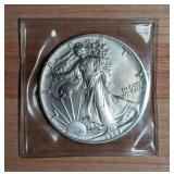 1989 American Silver Eagle 1 Ounce .999 Fine Silve