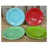 A Set of Four Homer Laughlin Fiesta Glazed Earthen