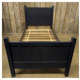 Pottery Barn Kids Camp Navy Blue Twin Bed