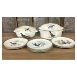 A Set of Lorenz Hutschenreuther Audubon Bird Patte