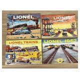 A Collection of Four Vintage Lionel Train Consumer