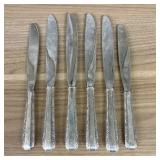 Set of Six Towle Old Master Sterling Silver Table