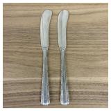 A Pair of Towle Sterling Silver Individual Butter