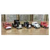 A Collection of Five Vintage Semi-Tractor Cabs and