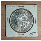 US 1878-S Morgan Silver Dollar