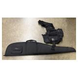 Uncle Mike's Soft Rifle Case and UTG Tactical Shou