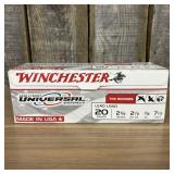 A Box of Winchester Game and Target Universal 20 G