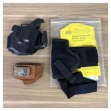 An Assortment of Concealed Carry Handgun Holsters