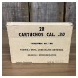 A Full Box of Twenty Colombian Industria Militar C