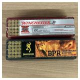 Two Boxes of Winchester and Browning 22 Long Rifle