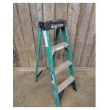 Werner 4 Foot Type II Fiberglass Step Ladder