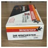 A Box of Winchester Super-X 348 Winchester 200 Gra