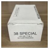 A Box of 50 Cartridges of Miwall Corporation 38 Sp