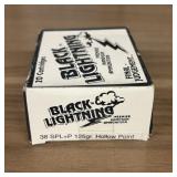 A Box of Twenty Black Lightning 38 Special +P 125
