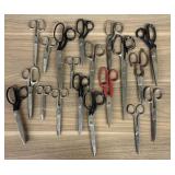 An Assortment of Vintage and Antique Metal Shears