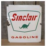 Vintage Sinclair Gasoline Porcelain Enamel Gas Pum